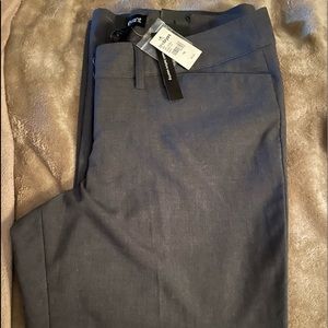 LANE BRYANT Dark Grey Classic Trousers
